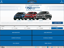 Tablet Screenshot of hoffmanford.com